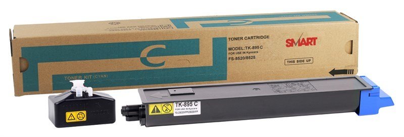 Kyocera Mita TK-895 Smart Mavi Toner FS-C -8020 -8025 -8520 -8525