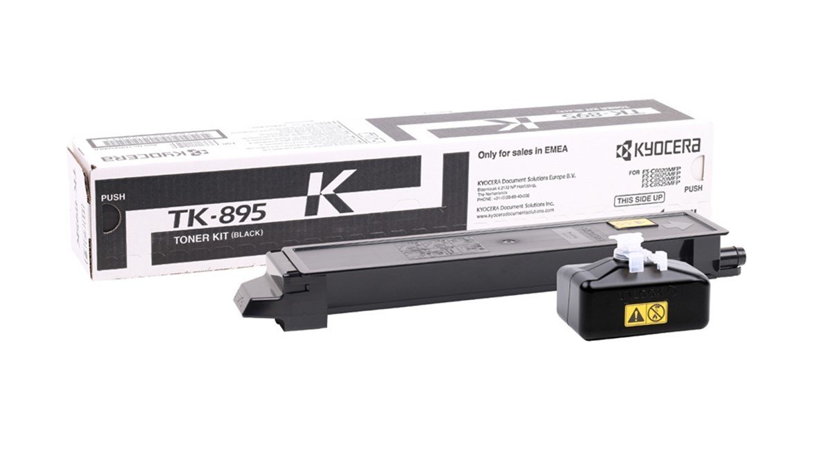 Kyocera Mita TK-895 Orjinal Siyah Toner FS-C 8020-8025-8520-8525