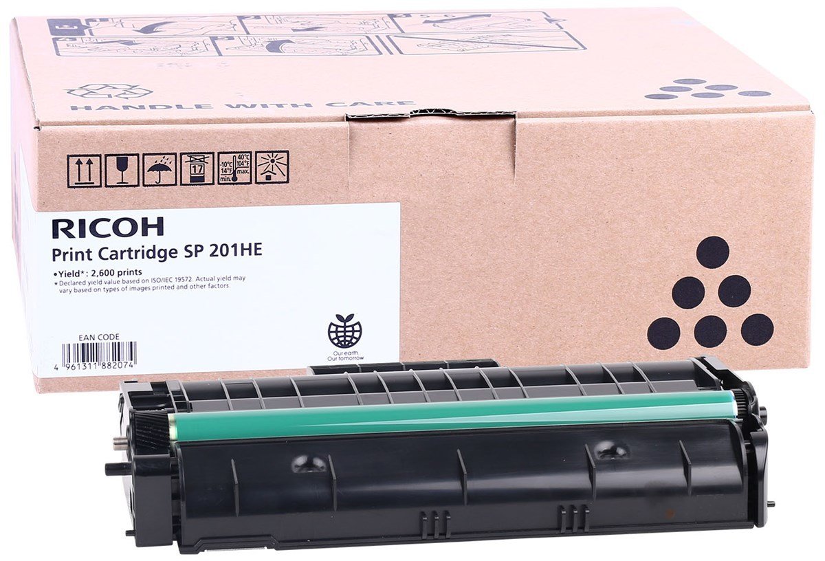 Ricoh SP201HE Orjinal Toner SP200-SP203-SP-202-SP204-220 (407254) (2600 Sayfa)