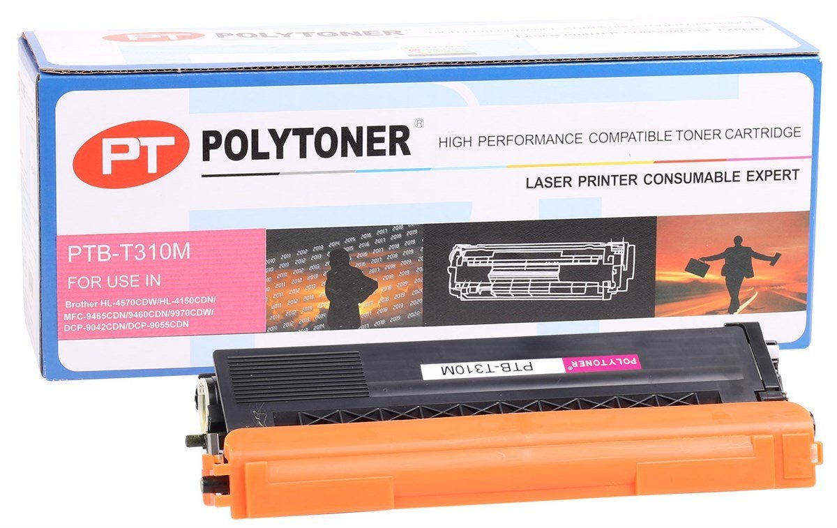 Brother TN-325 TN-340 Kırmızı Polytoner HL 4150 4570 MFC 9460 9970 DCP 9055