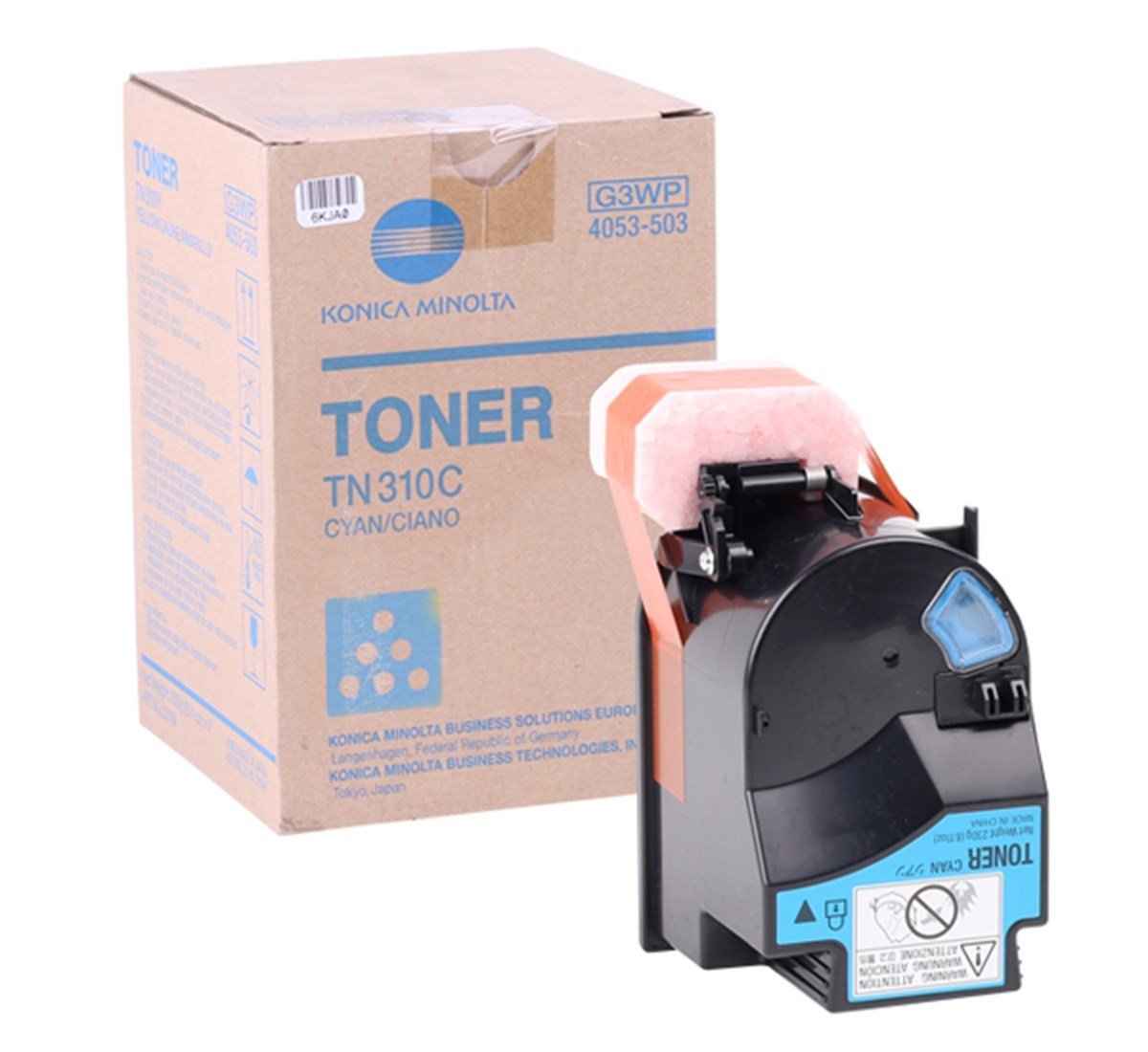 Minolta TN-310 Orjinal Mavi Toner Bizhub C-350 C-351 C-450 4053-703