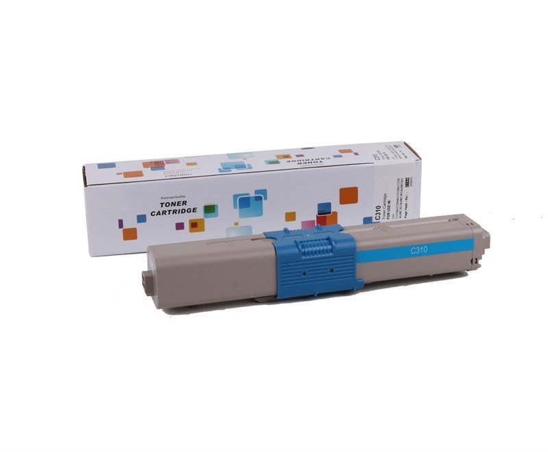 Oki C310 Mavi Muadil Toner C330  C510  C530  MC351  MC361  MC561