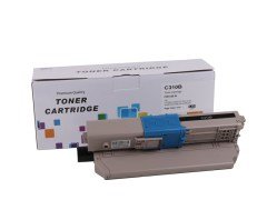 Oki C-310 Siyah Muadil Toner C-330  C-510  C-530  MC-351  MC-361  MC-361