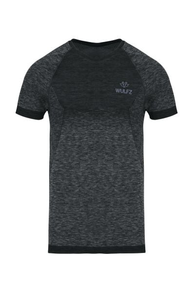 Siyah DRYRUN Seamless Tişört
