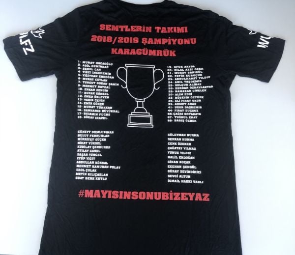 2018 & 2019 ŞAMPİYONLUK T-SHIRT