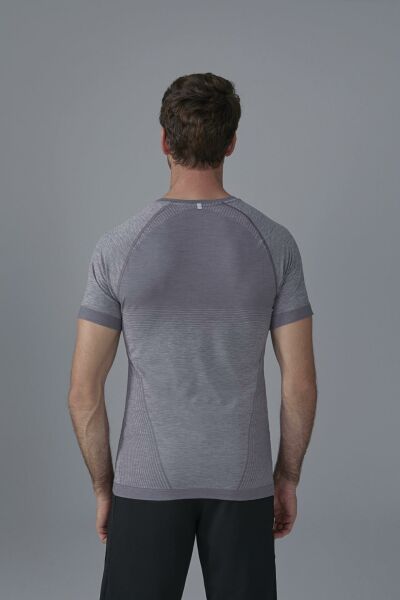 Gri DRYRUN Seamless Tişört