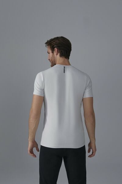 Gri V Yaka T-shirt