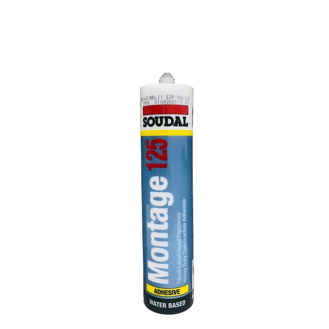 Soudal Montage 125 Adhesıve Silikon 310 ml (İnşaat Yapıştırcısı)