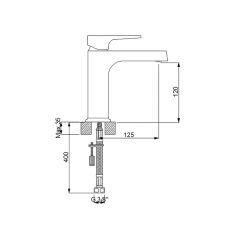 Newarc Aqua Banyo Bataryası Altın