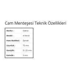 Osena Cam Menteşesi 4154-01