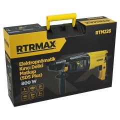 Rtrmax Sds Kırıcı Delici 800 w 26 mm Çantalı 3j