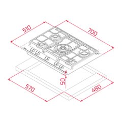 Teka GZC 75330 XNB BK Ocak