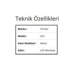 Yeniler 025-1C Çift Menteşeli Katlanır Kapak Mekanizması 30 Kg