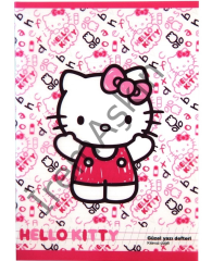 My Note Hello Kitty Pp Beyaz-T.Pembe A4 40 yaprak Güzel Yazı Defteri