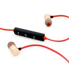 Sports Mıknatıslı Bluetooth Kulaklık Kırmızı