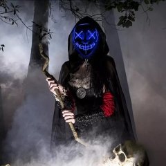 Game Power Led  Neon Maske