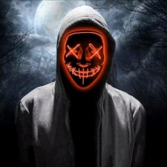 Game Power Led  Neon Maske