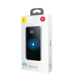 Baseus Full Ekran Wireless Powerbank 8000 Mah