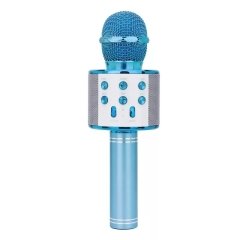 Orjinal Wster Karaoke Mikrofon Bluetooth Hoparlör Siyah