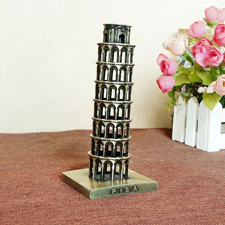 Pisa Kulesi Biblo 15 Cm Koleksiyon Hatıra Pisa Kulesi Masa Üstü Biblo