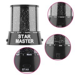 Star Master Yıldız Yansıtmalı Gece Lambası Projeksiyon Lamba