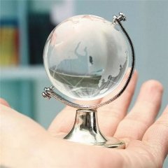 Mini Kristal Cam Dünya Küresi