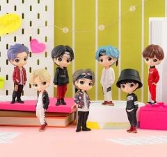 K-Pop BTS Grubu 7 Adet Figür Seti Jimin V Jung Kook RM Jin J Hope Suga Bangtan Boys Figür