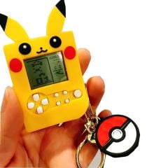Toptan Pokemon Pikachu Oyun Konsolu Anahtarlık Pikachu Tetris Atari Pikachu El Tetrisi