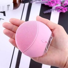 Forever Titreşimli Şarjlı Cilt Yüz Temizleme Cihazı Açık Pembe