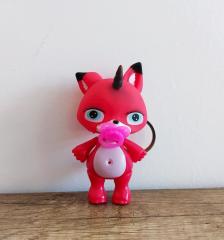 Poopsie Unicorn Işıklı Çanta Süsü Anahtarlık 9cm Kırmızı