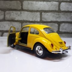 Sarı Metal Vosvos Araba Çek Bırak Model Woswos 1:32 Ölçek