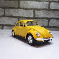 Sarı Metal Vosvos Araba Çek Bırak Model Woswos 1:32 Ölçek