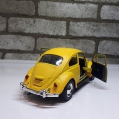 Sarı Metal Vosvos Araba Çek Bırak Model Woswos 1:32 Ölçek