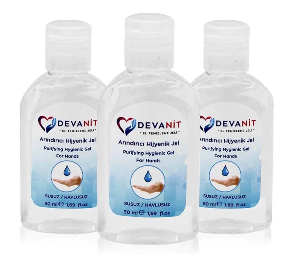 Devanit Antibakteriyel El Temizleme Jeli 50ml