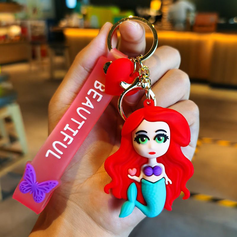 Disney Deniz Kızı Anahtarlık Çanta Aksesuarı Süsü