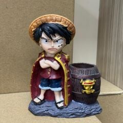 Anime One Piece Luffy Figür Kalemlik