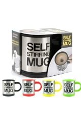 Özel Otomatik Karıştırıcı Mug Kupa Bardak – Tek Tuşla İçeceğiniz Hazır! Pratik Hızlı Eğlenceli Çözüm