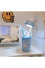 Kuromi Cinnamoroll My Melody Şarjlı 2 Kademeli Led Masa ve Gece Lambası Masa Lambası Kalemlik
