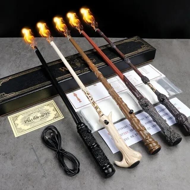 Harry Potter Alev Atan Asa Harry Potter Karakter Asaları Ateş Atan Asa 1 Adet
