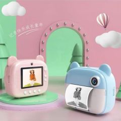 Çocuk Kamerası Dijital Fotoğraf Makinesi Anında Siyah Beyaz Baskı