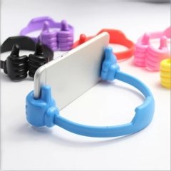 Sevimli El Tasarımlı Telefon Tablet Tutucu Ok Stand mavi