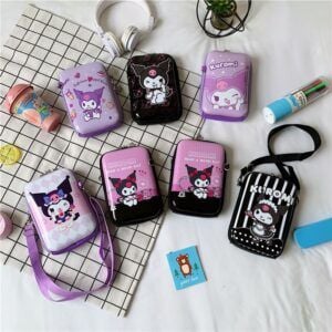Sanrio Kuromi Çanta Lüxs Kuromi Bozuk Para Cüzdanı