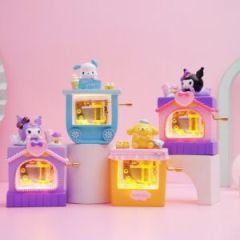 Sanrio Kuromi Işıklı Müzik Kutusu Sanrio Karakteri Lamba