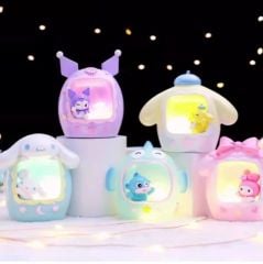 Sanrio Kuromi Cinnamoroll My Melody Masa Lambası Karakter Gece Lamba