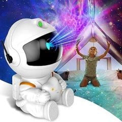 Astronot Galaxy Projeksiyon Gece Lambası Nebula Projektör Lamba