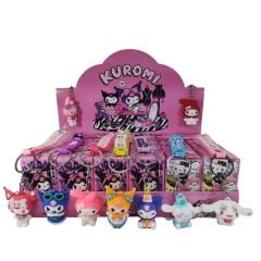 Sanrio Kuromi Sürpriz Kutu 1 Adet Kuromi Figür Anahtarlık Sürpriz Kutu