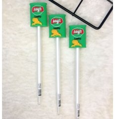 Cips Lay's Tükenmez Jel Kalem Mavi