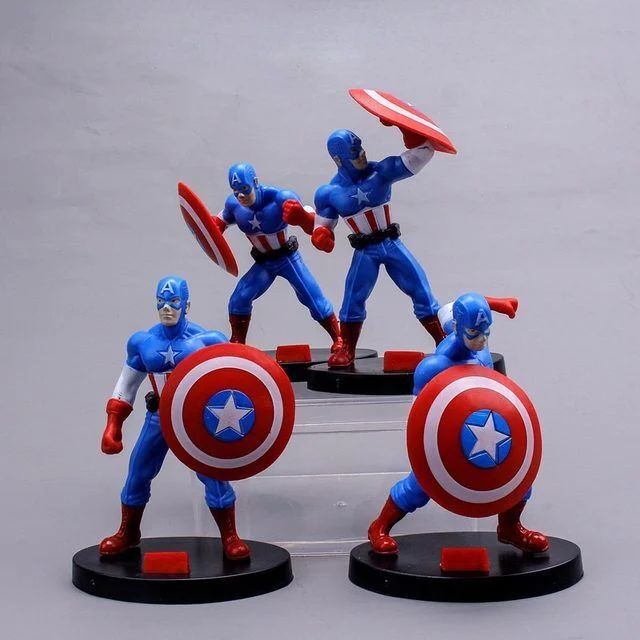 Kaptan Amerika Figür Seti 1 Adet