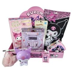 Sanrio Kuromi Sürpriz Kutu Kuromi ve Arkadaşları Hediye Kutusu Gizemli Kutu