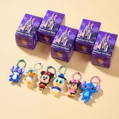 Disney Karakterleri Sürpriz Kutu 1 Adet Küçük Disney Figür Anahtarlık